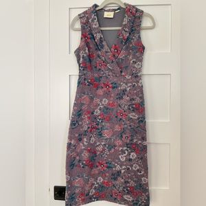 Anthropologie Maeve sleeveless midi dress.